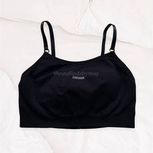 Flex Strappy Sports Bra in Black